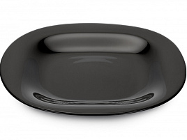Тарелка обеденная 26см L9817 НЬЮ КАРИН черная 5191