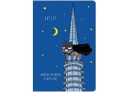 Обложка на паспорт MESHU MS_47032 "BatCat", ПВХ, 2 кармана