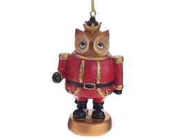 Подвеска полистоун Сова 9,5см 806625