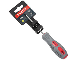 Отвертка крестовая 0*75 Бартекс 138273