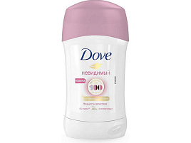 Дезодорант Dove 40мл стик Невидимый(Uniliver)1902/7062