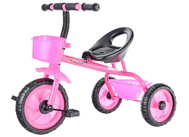 Велосипед детский XEL-1166-3 трехколесный розовый