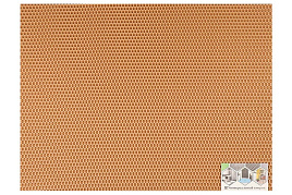 Коврик придверный 60*80 EVA соты песочный УК060080/9337