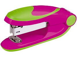 Степлер Berlingo №24 DSp_20225 "Fuze" до 25л., 100 скоб, пластиковый корпус, розовый