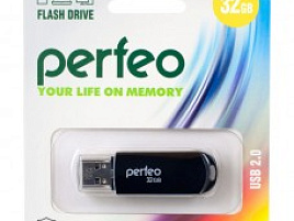 Флеш-драйв Perfeo USB 32Gb C03 черный