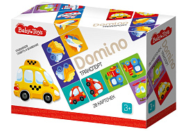 Домино 4048 Baby Toys "Транспорт", картонная коробка