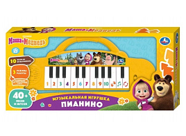 Пианино HT456-R5 Маша и Медведь 40 песен, стихов и звуков