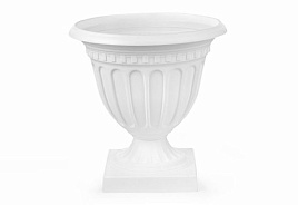 Вазон 9л Олимпия М9032 белый