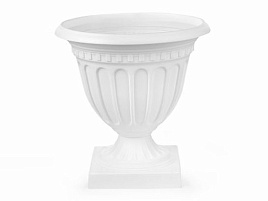 Вазон 9л Олимпия М9032 белый