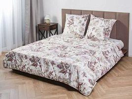 Постельное 2сп Silvano 11801/4853 поплин с одеялом