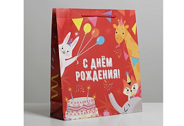 Упаковочная сумочка 21*25 6582587 С Днем Рождения