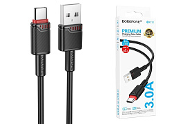 Кабель BOROFONE BX110a  Type-C Black 1m