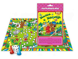 Настольная игра ходилка 10506 Маша и медведь