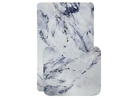 Коврик для ванной и туалета 50*80/50*45 Roomis диатомитовый D6  монсеррат серый