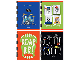 Тетрадь 48л. на спирали линия Т5гр48_11988 "Party time"