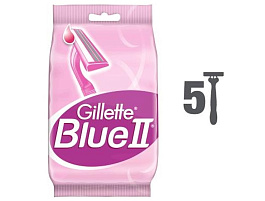 Станок для бритья Gillette BII 5 шт(Ж)роз.М