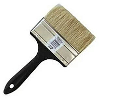 Кисть плоская натуральная щетина светлая 75мм П126В-30 Петрович