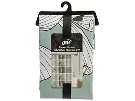 Шторка для ванной 180*180 ПЕВА Элика-6 507593/Y4-11175