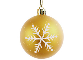 Шар 6см FG250327433C-3 золото 1шт