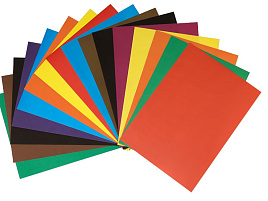 Цветной картон А4+цв.бум. ArtSpace Нкб8-8_28666 "Олененок" цв. немел. картон, 8л., 8цв. и цв. двустор. газет. бумаги, 8л., 8цв., в папке