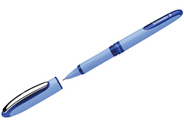 Ручка роллер Schneider 183503 "One Hybrid N" синяя, 0,7мм, игольчатый пишущий узел, одноразовая