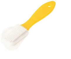 Щетка для обуви замша и нубука тройная 2789