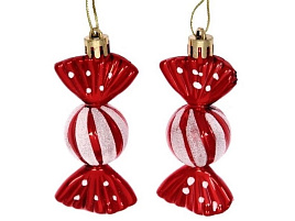 Фигурка Конфетки сладкие 916-883 красный 2шт