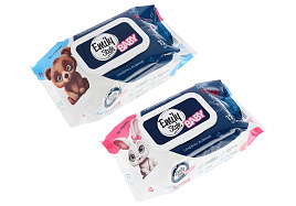 Влажные салфетки Детские 120шт Emily Style с кр.без отдушки