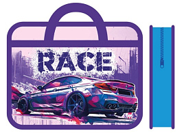 Папка для тетрадей А4 ПМ-А4-25 RACE с ручками