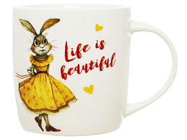 Кружка 360мл WWRAB-6/249895 Sweet bunny