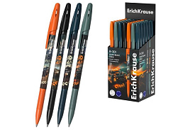 Ручка Erich Krause 63074 R-301 Stick Road Beast 0.7, цвет чернил синий