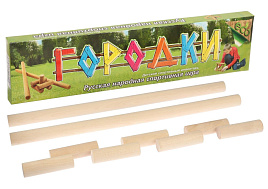 Игра Городки 3819454 10шт+2 биты