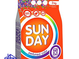 Стиральный порошок Беларусь Sunday 3кг автомат Perfumed универсальный