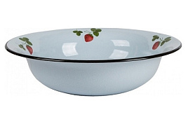 Таз 12л эмаль с декором 43004-242/4