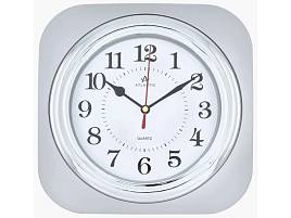 Часы настенные Atlantis 23*23 693 серебро