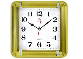 Часы настенные Atlantis 23*23 695 золото