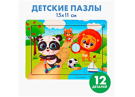 Пазл деревянный 9172354 Весело играем