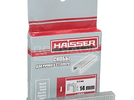 Скоба 14мм 1000шт Haisser прямоуг. HS119015/9059