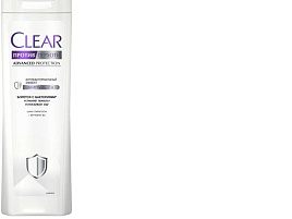 Шампунь Clear против перхоти 380мл.2в1 Антибактериальный Эффект (Unilever)9482