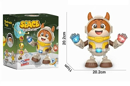 Игрушка на батарейках Y25660054 Бык-космонавт