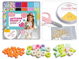 Набор для творчества MK0042 Веселый бисер