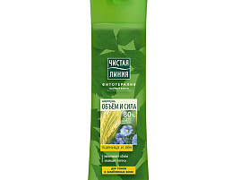 Шампунь Чистая линия 400мл Пшеница д.тонких и осл.293