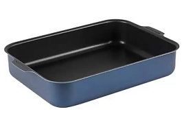 Противень для запекания алюминий 23*30см 633015 Хозяюшка 0867