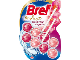 Блок для унитаза БРЕФ 3*50гр. Deluxe Магнолия шарики