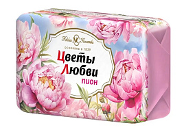 Мыло Цветы Любви 90г Пион