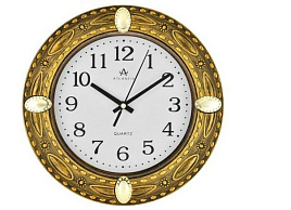 Часы настенные Atlantis 24*24 689 античное золото