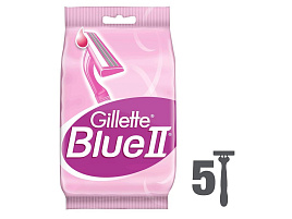 Станок для бритья Gillette BII 5 шт (Ж)роз 9287