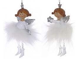 Подвеска полистоун Ангелочек 13см 755543