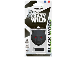 Ароматизатор на дефлектор TC-3041 Medori 3D BEAR BLACK WOOD