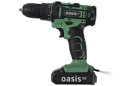 Дрель-шуруповерт OASIS AS-18V Eco 18B 2аккумулятора,кейс